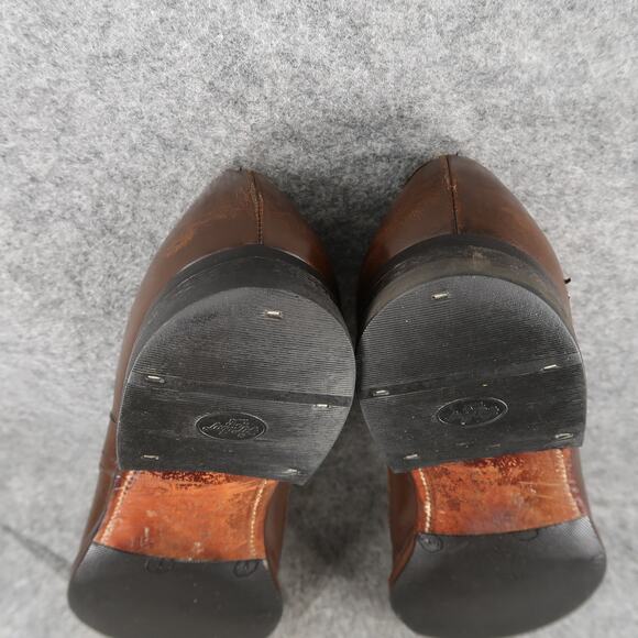Supreme Shoes Mens 11.5 Oxfords Derby Split Toe Leather Vintage Classic AA Brown - Picture 14 of 14